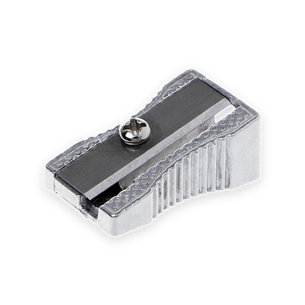Sacapuntas Aluminio, 1 agujero. Caja de 24 unidades, Caja verde